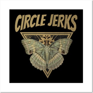 Circle Jerks // Fly Away Butterfly Posters and Art